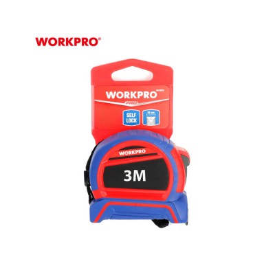 ΜΕΤΡΟ ΡΟΛΟ ΜΑΓΝΗΤΙΚΟ 8m ΜΕ ΛΑΣΤΙΧΟ WP261044 WORKPRO
