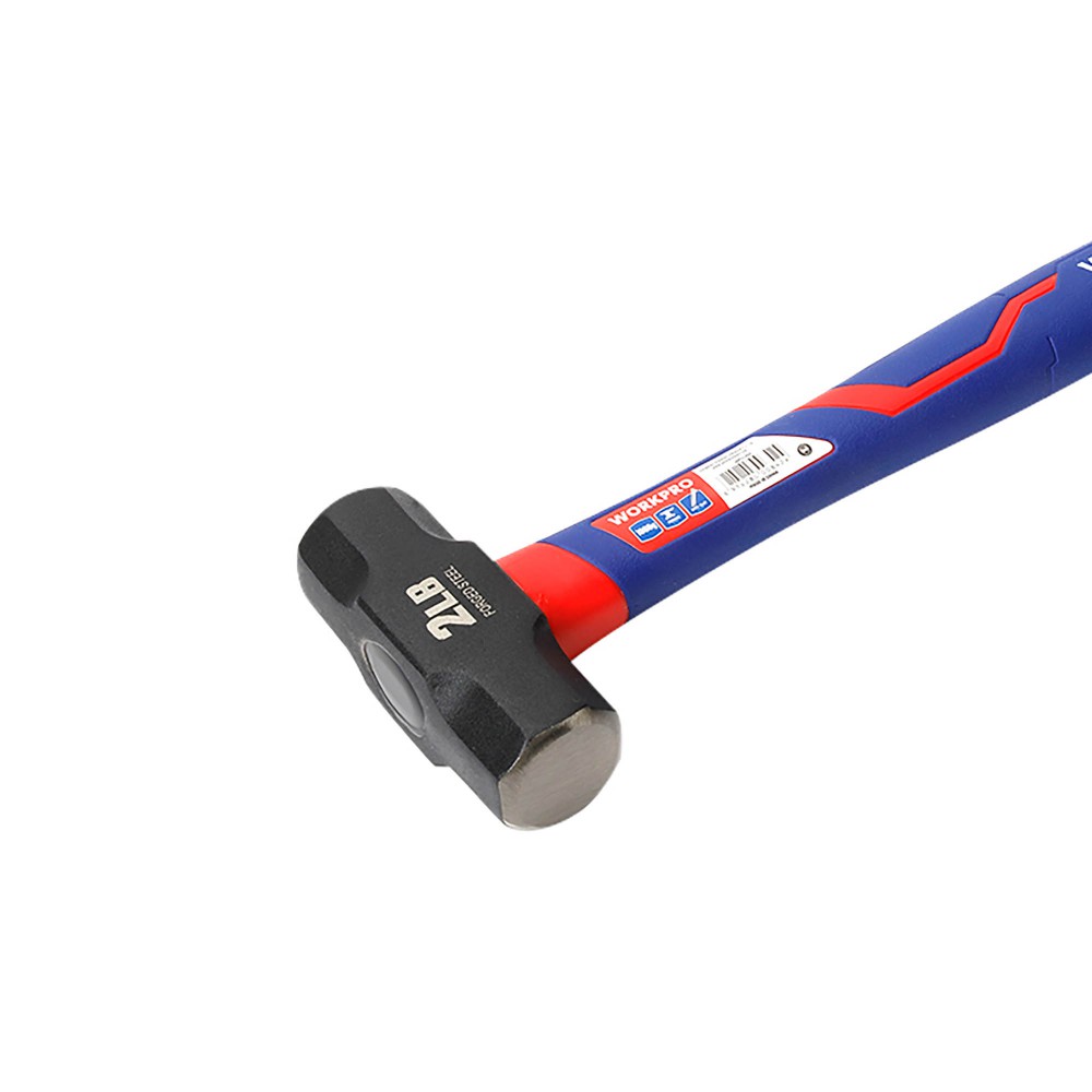 ΒΑΡΙΟΠΟΥΛΑ FIBERGLASS ΛΑΒH 1000gr WP241031 WORKPRO ΣΦΥΡΙΑ/ ΕΡΓΑΛΕΙΑ ΚΡΟΥΣΗΣ